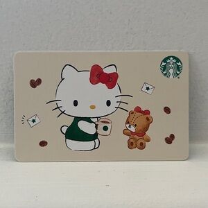 New Starbucks x Hello Kitty gift card 2025